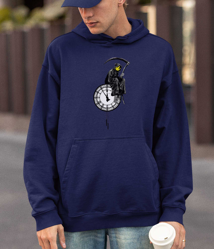 Banksy Hoodie - Grin Reaper Banksy-Apparel
