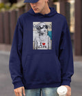 Banksy Hoodie - I Love Life Banksy-Apparel