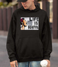 Banksy Hoodie - Life is Beautiful Banksy-Apparel