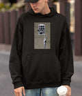 Banksy Hoodie - Naked Man Hanging Banksy-Apparel