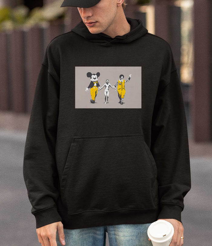 Banksy Hoodie - Napalm Girl Banksy-Apparel