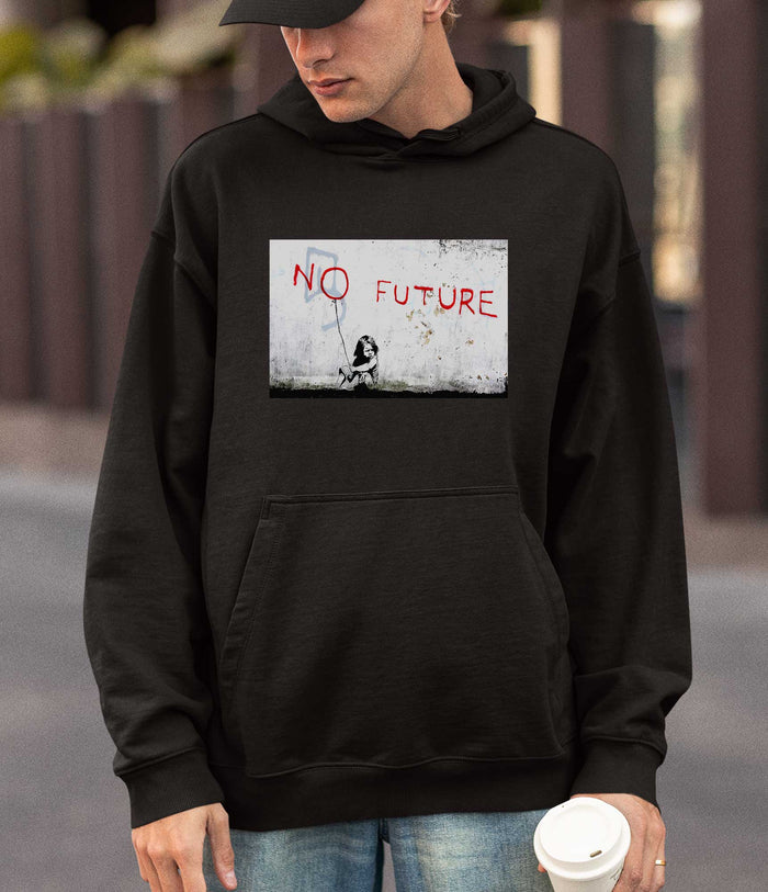 Banksy Hoodie - No Future Banksy-Apparel
