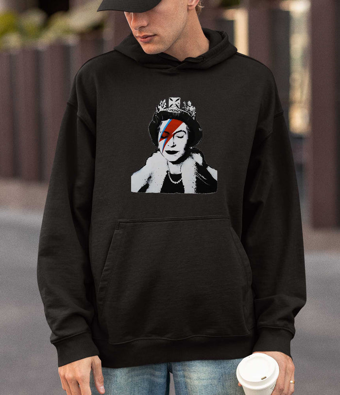 Banksy Hoodie - Queen Elizabeth Banksy-Apparel