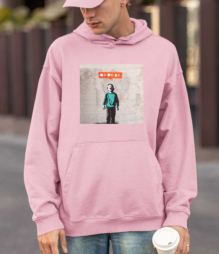Banksy Hoodie - Social Media Boy Banksy-Apparel