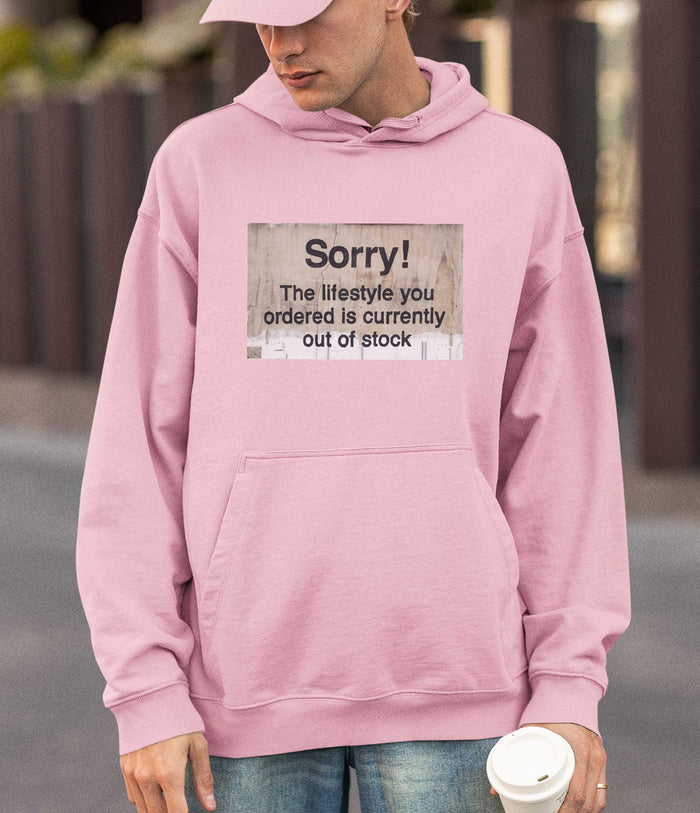 Banksy Hoodie - Sorry Banksy-Apparel