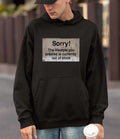 Banksy Hoodie - Sorry Banksy-Apparel