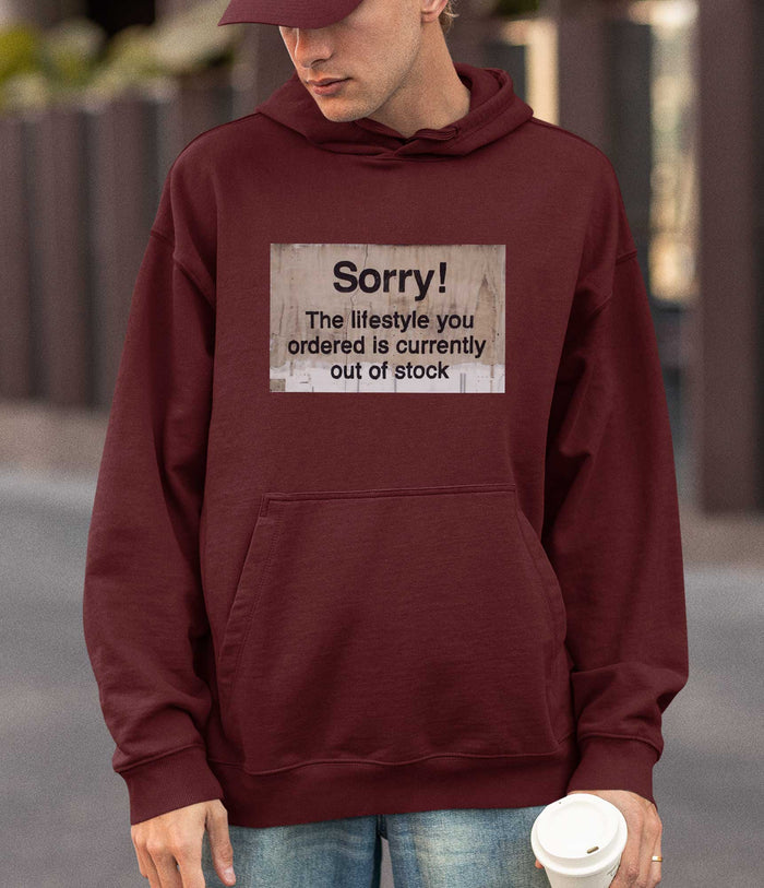 Banksy Hoodie - Sorry Banksy-Apparel