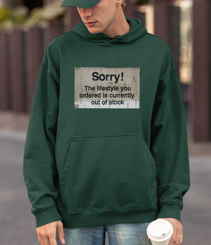 Banksy Hoodie - Sorry Banksy-Apparel