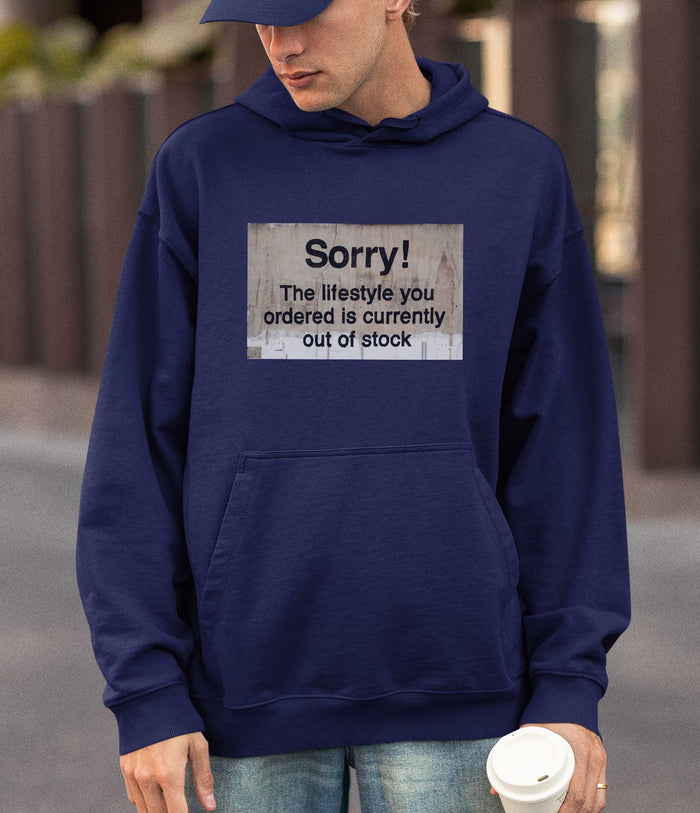 Banksy Hoodie - Sorry Banksy-Apparel