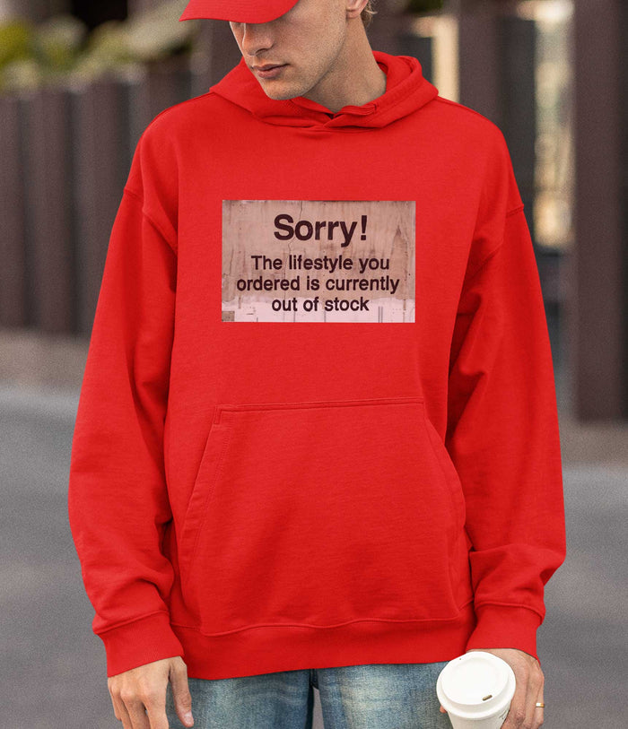 Banksy Hoodie - Sorry Banksy-Apparel