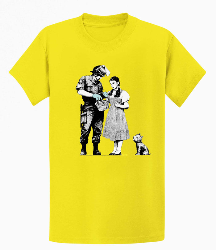 Banksy T-shirt - Dorothy and Policeman Banksy-Apparel
