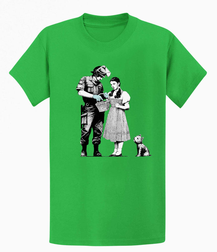 Banksy T-shirt - Dorothy and Policeman Banksy-Apparel