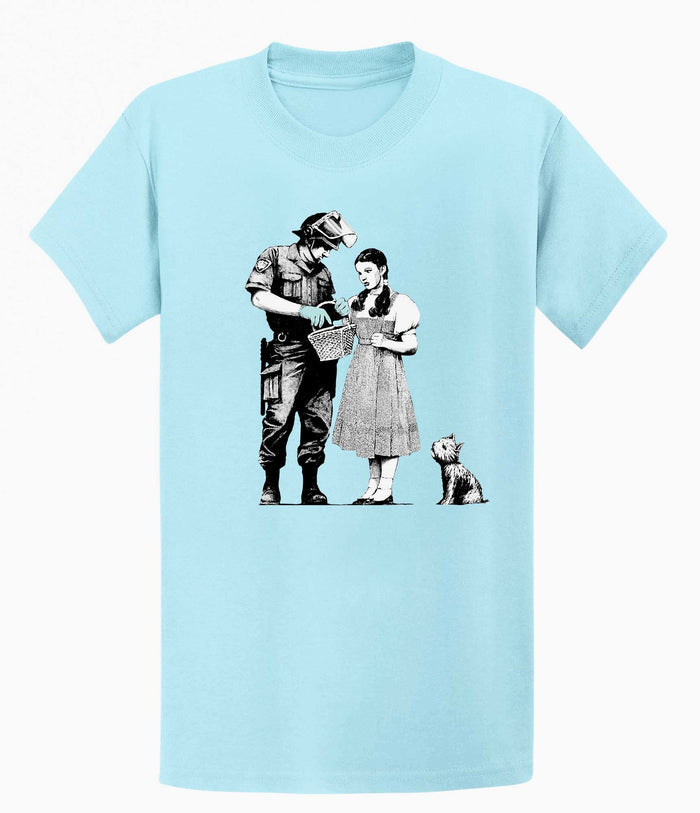 Banksy T-shirt - Dorothy and Policeman Banksy-Apparel
