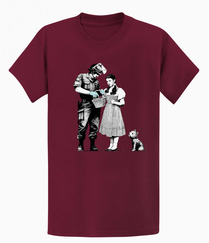 Banksy T-shirt - Dorothy and Policeman Banksy-Apparel