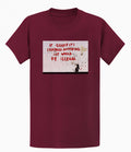 Banksy Unisex T-shirt  - If Graffiti Changed Anything Banksy-Apparel