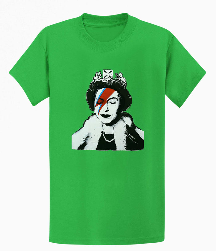 Banksy Unisex T-Shirt - Queen Elizabeth Banksy-Apparel