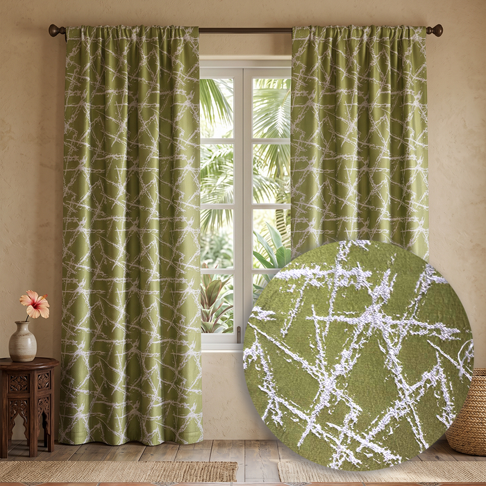 Barbs & Thorns Jacquard Panel (Buy 1 Get 1 Free)