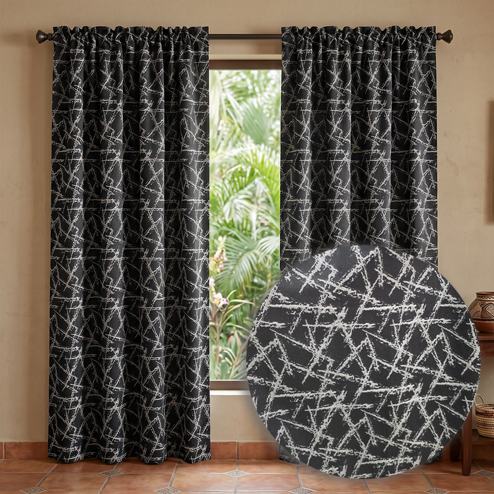 Barbs & Thorns Jacquard Panel (Buy 1 Get 1 Free)