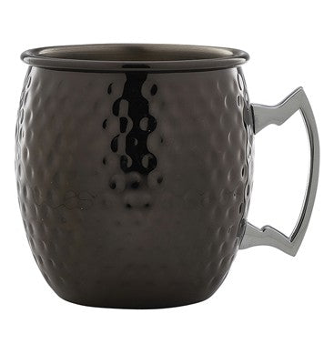 Barrel Mug Hammered 55cl / 19.25oz Gun Metal Black
