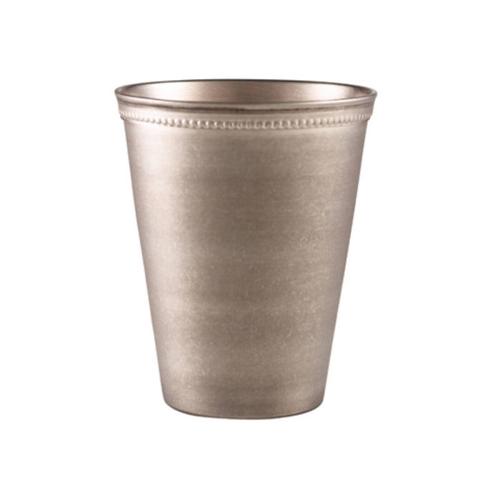 Beaded Serving Cups 38cl / 13.4oz / 8.8cm (Box Of 12) Vintage Steel