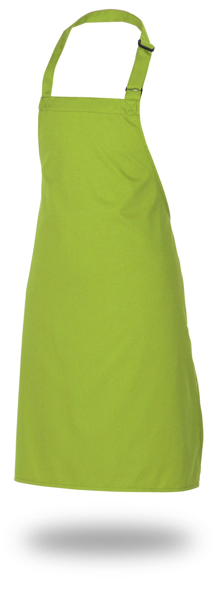 Bib Apron 34" X 33" Poly/Cotton Self Adjustable Neck Band With Pocket