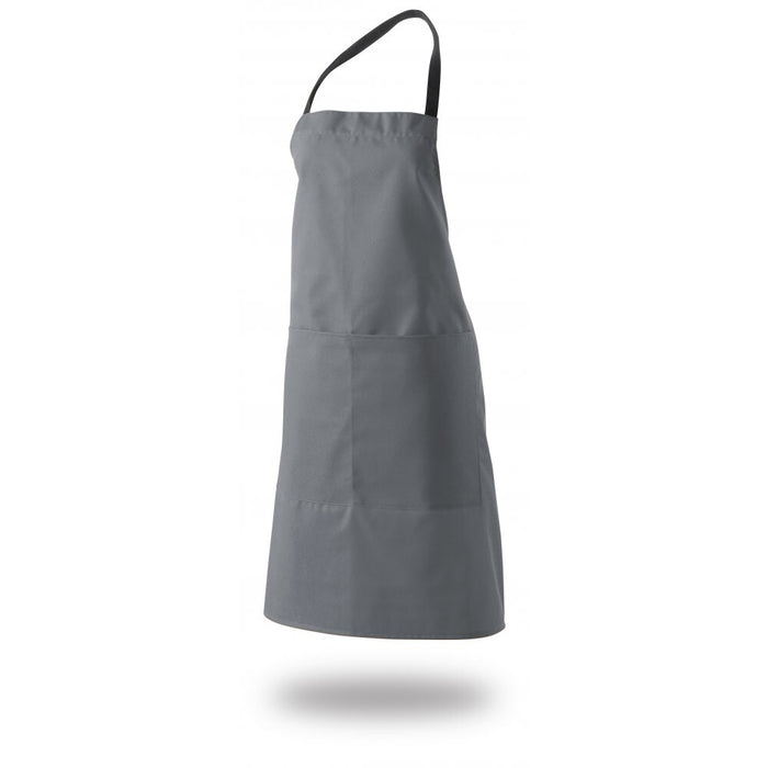 Bib Apron 34" X 33" Poly/Cotton With Pocket