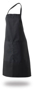 Bib Apron 34" X 33" Poly/Cotton With Pocket