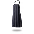 Bib Apron  Butchers Stripe 34" X 33"