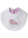 Bib, Elephant & Baby (Pink)