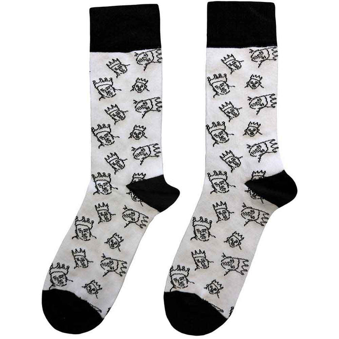 Biggie Smalls Unisex Ankle Socks - Hand-Drawn Rock Off