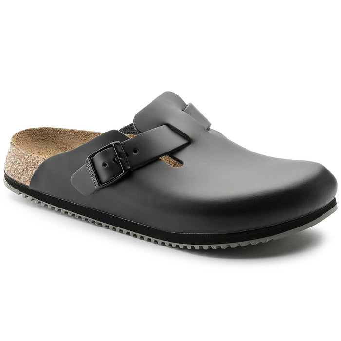 Birkenstock Boston Super Grip Clog Black