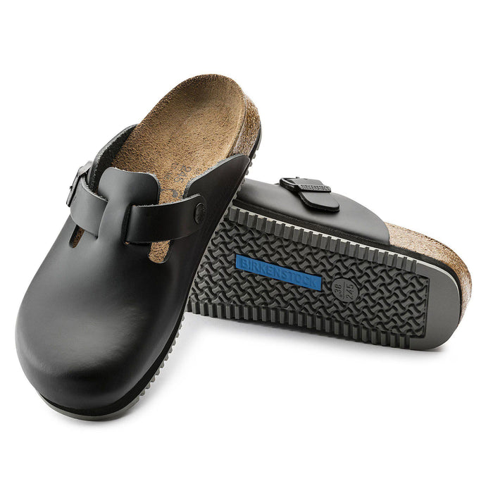 Birkenstock Boston Super Grip Clog Black