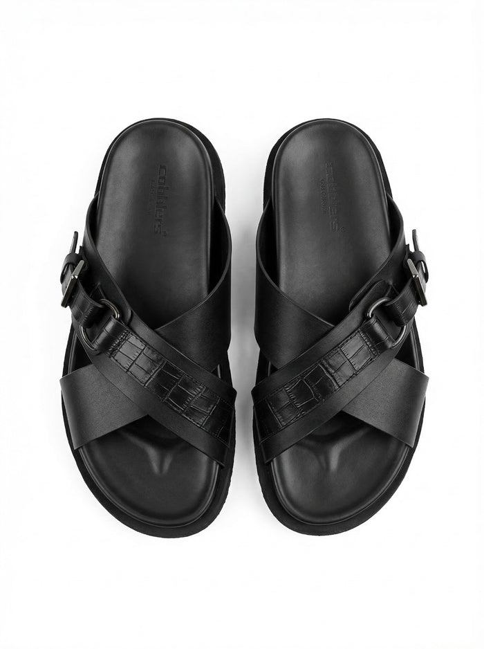 Black 10929-1 Slippers