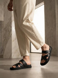 Black 1599-1 Slippers