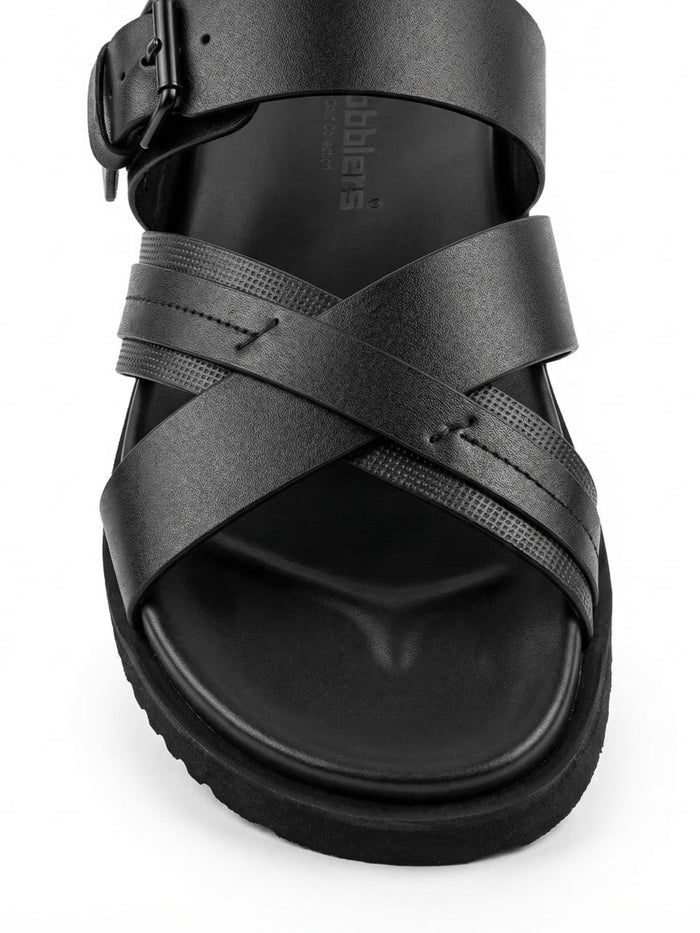 Black 1599-1 Slippers