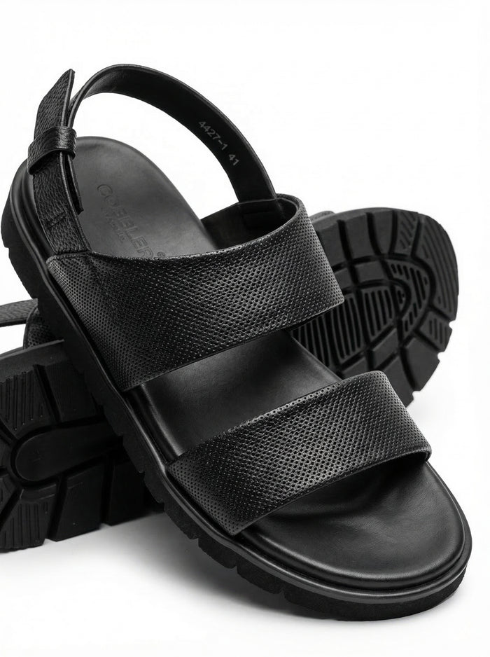 Black 4427-1 Sandals