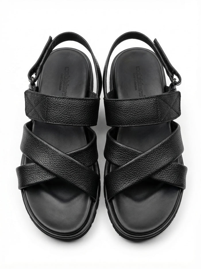 Black 4427-2 Sandals