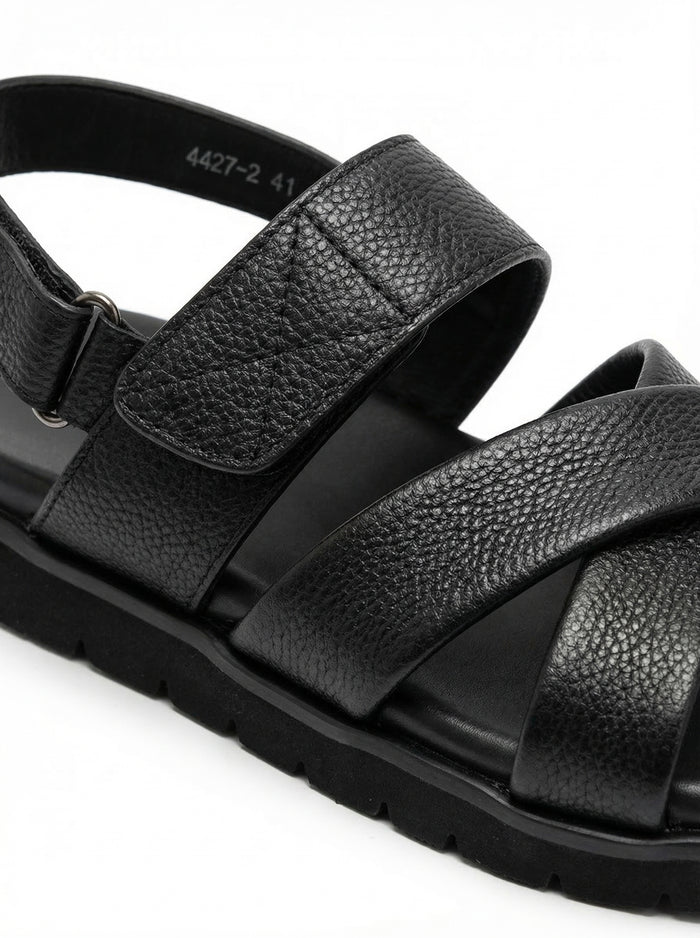 Black 4427-2 Sandals