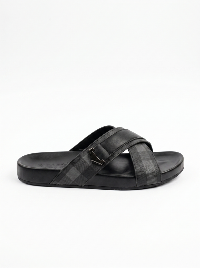 Black 6130 Slippers