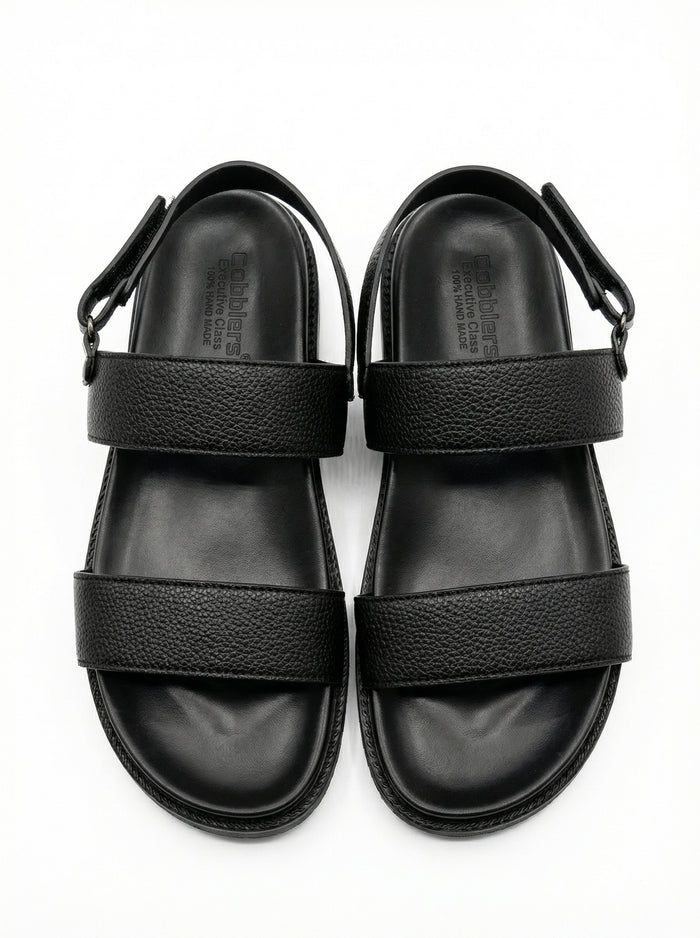 Black 7112 Sandals