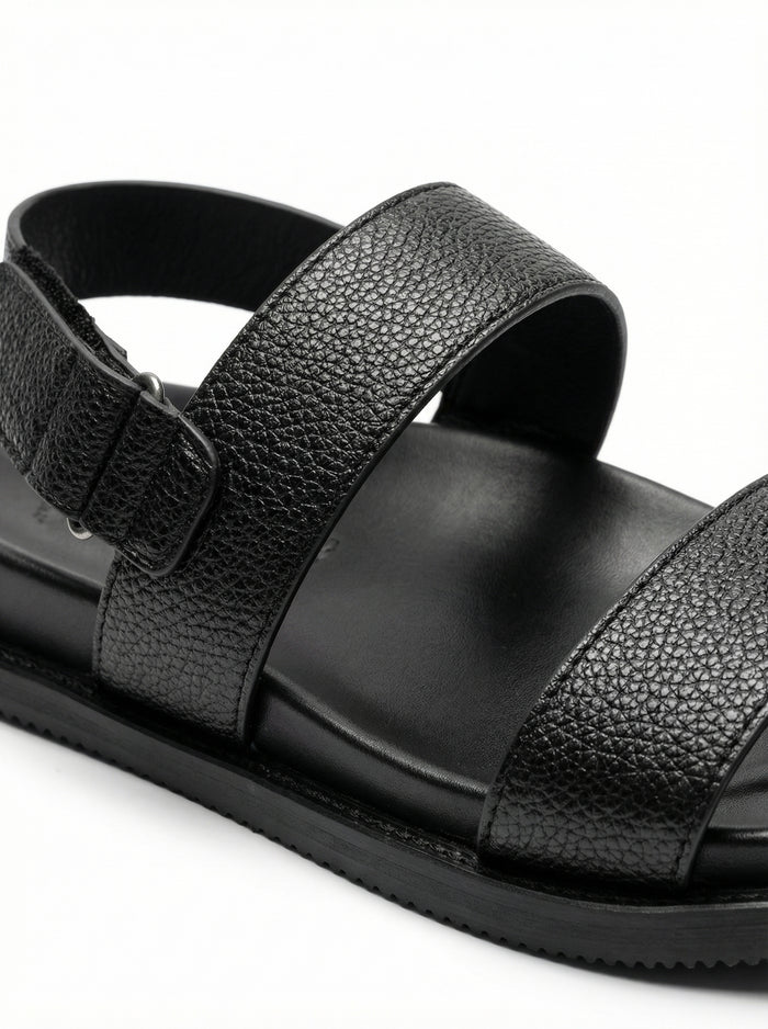 Black 7112 Sandals