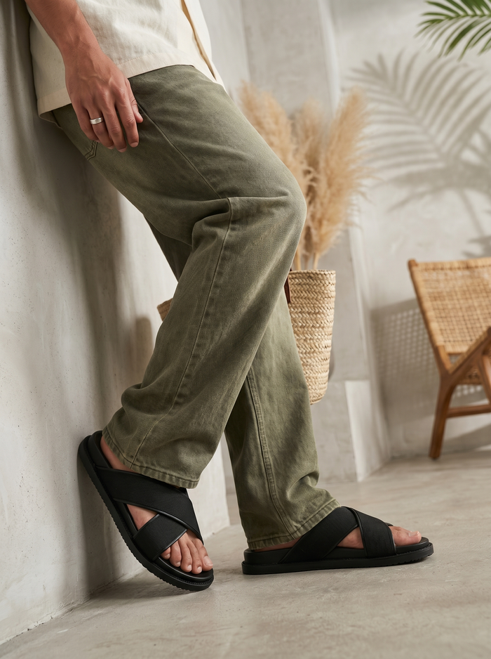 Black 770 Slippers