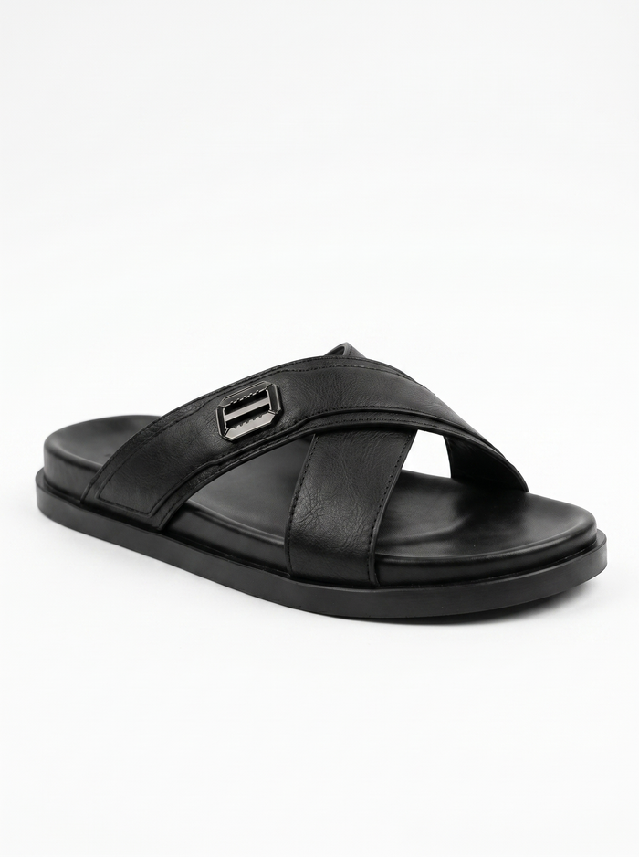 Black 775 Slippers