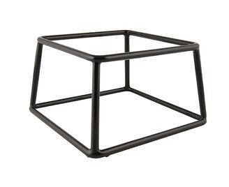 Black Anti - Slip Buffet Riser 18cm x 18cm x 10cm