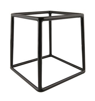 Black Anti - Slip Buffet Riser 18cm x 18cm x 18cm