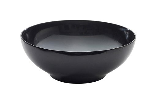 Black Melamine Round Buffet Bowl 35.5cm