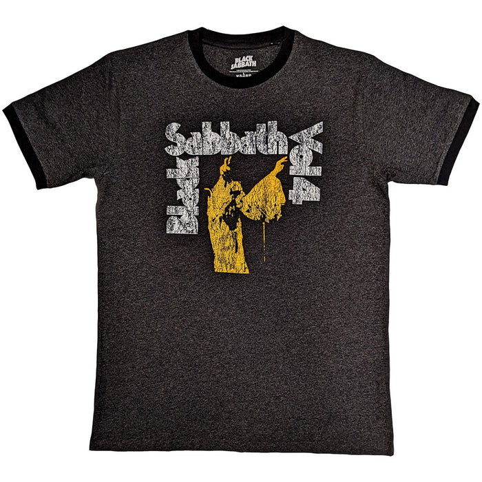 Black Sabbath Ringer T-shirt - Vol4 Rock Off