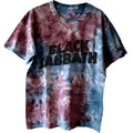 Black Sabbath T-Shirt - Wavy Logo - Dye Wash Rock Off