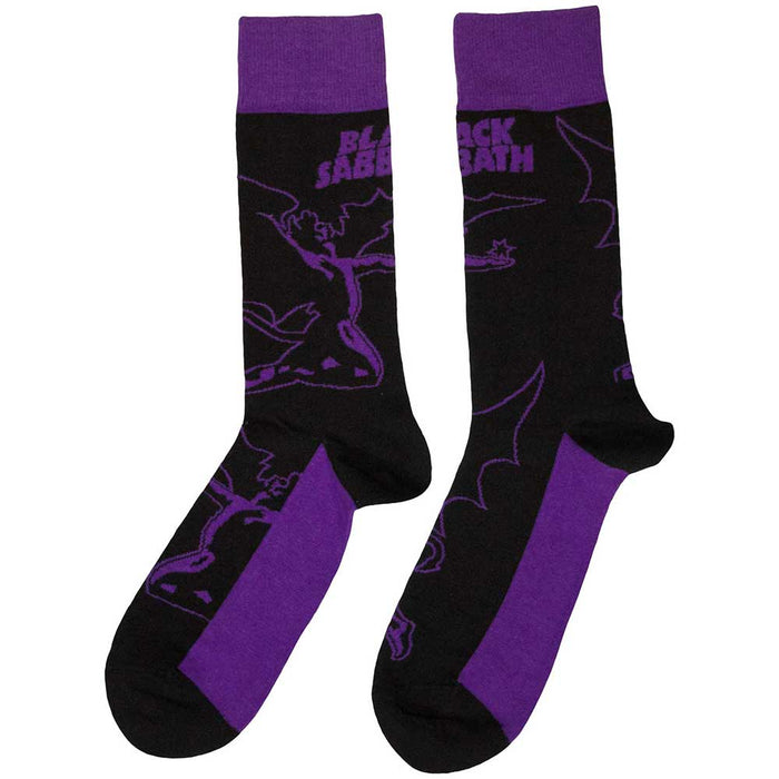 Black Sabbath Unisex Socks - Logo & Demon Rock Off