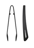 Black Silicone Tongs 29cm